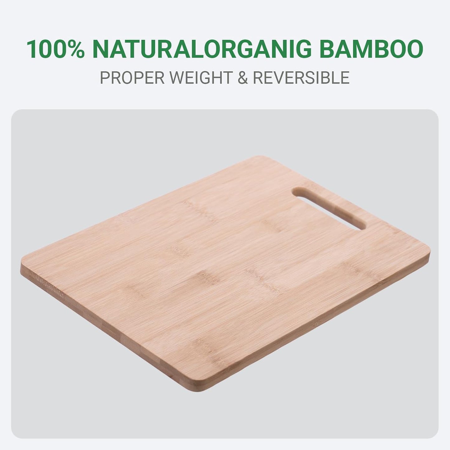 Wood Cutting Boards for Kitchen, Bamboo Cutting Board, Heavy Duty Wooden Chopping Boards for Kitchen Counter Space(Small, 11x7.87 inch)