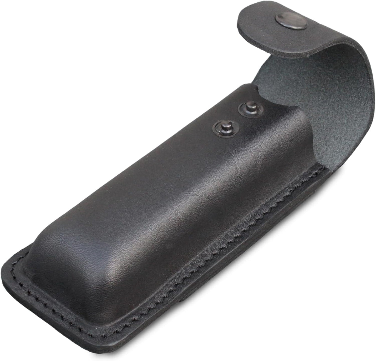 Leather Folding Knife Sheath For full size Pocket Knife Holster For Big EDC Knife, Belt Loop for Vertical or Horizontal Carrying, Pouch Multitool Holder With Snap Closure V921
