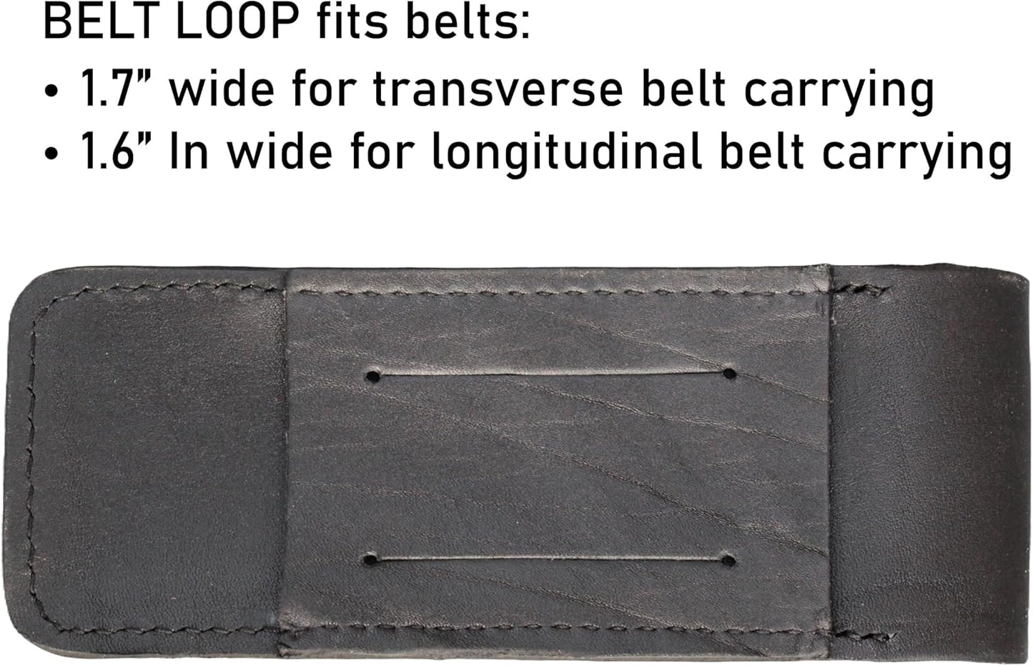 Leather Folding Knife Sheath For full size Pocket Knife Holster For Big EDC Knife, Belt Loop for Vertical or Horizontal Carrying, Pouch Multitool Holder With Snap Closure V921