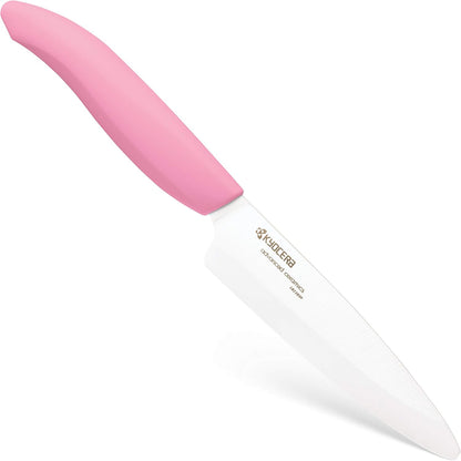 Revolution 4.5" Ceramic Utility Knife – Ultra-Sharp Japanese Blade | Revolution 4.5-Inch Utility Knife: Ultra-Sharp Japanese Zirconia Blade for Precise Cutting of Fruits and Vegetables