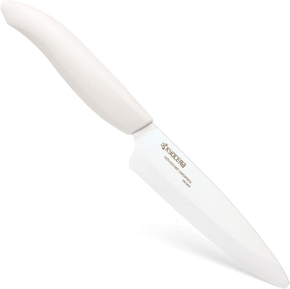 Revolution 4.5" Ceramic Utility Knife – Ultra-Sharp Japanese Blade | Revolution 4.5-Inch Utility Knife: Ultra-Sharp Japanese Zirconia Blade for Precise Cutting of Fruits and Vegetables