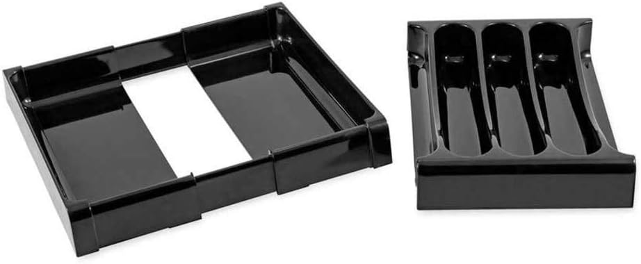 43508 Cutlery Tray - Designed for RV and Compact Kitchen Drawers - Easily Organize and Store Kitchen Flatware - White
