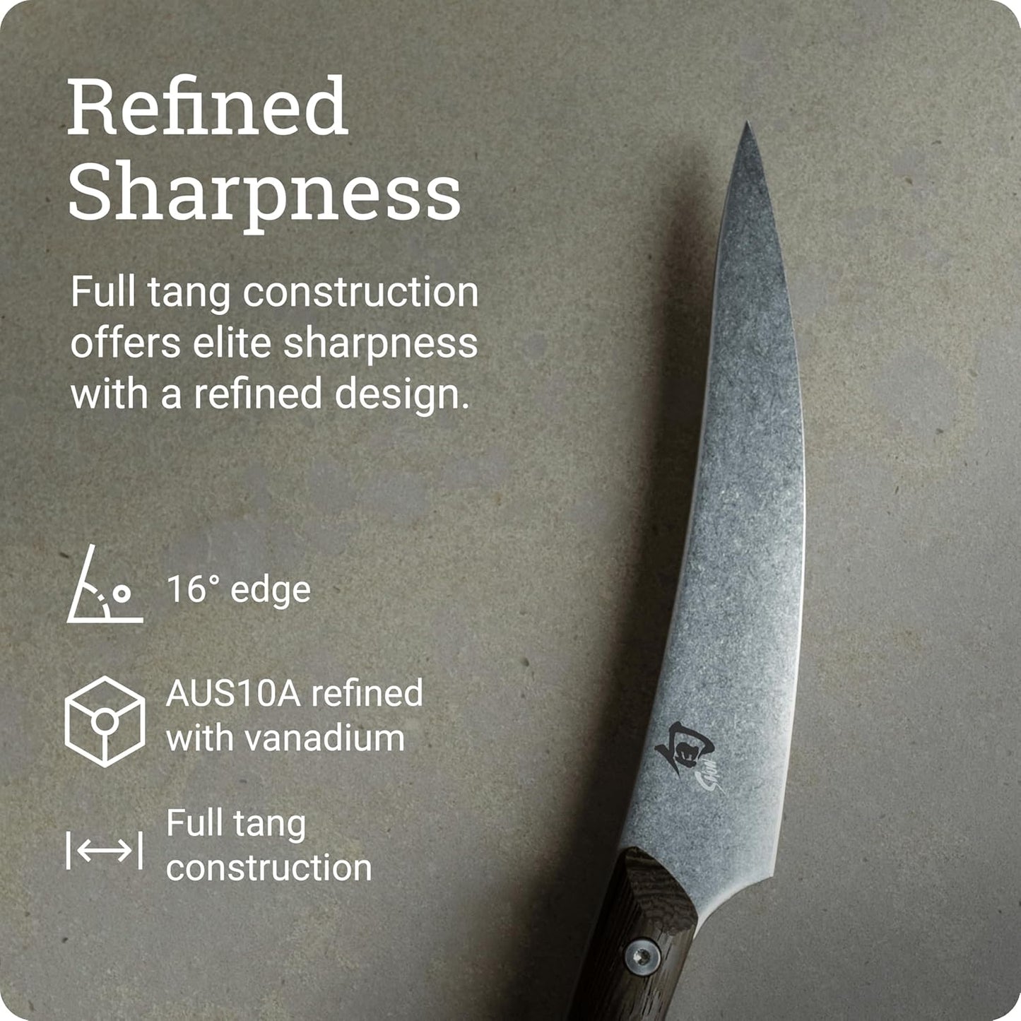 Kanso 6" Boning and Fillet Knife, Handcrafted Japanese Curved Boning Knife, AUS10A Stainless Steel Blade, Tagayasan Handle, Meat and Fish Tool for Professional and Home Chefs