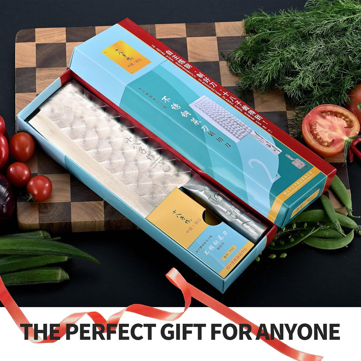 Meat Cleaver Knife, Heavy Duty Cleaver Bone Cleavers Professional Kitchen Vegetable Knife for Effortless Precision Slicing and Chopping