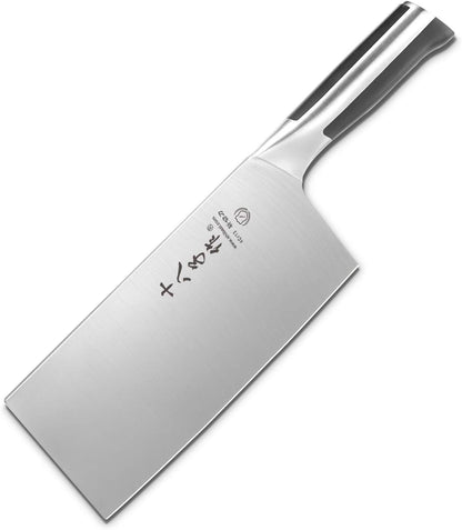 Meat Cleaver Knife, Heavy Duty Cleaver Bone Cleavers Professional Kitchen Vegetable Knife for Effortless Precision Slicing and Chopping