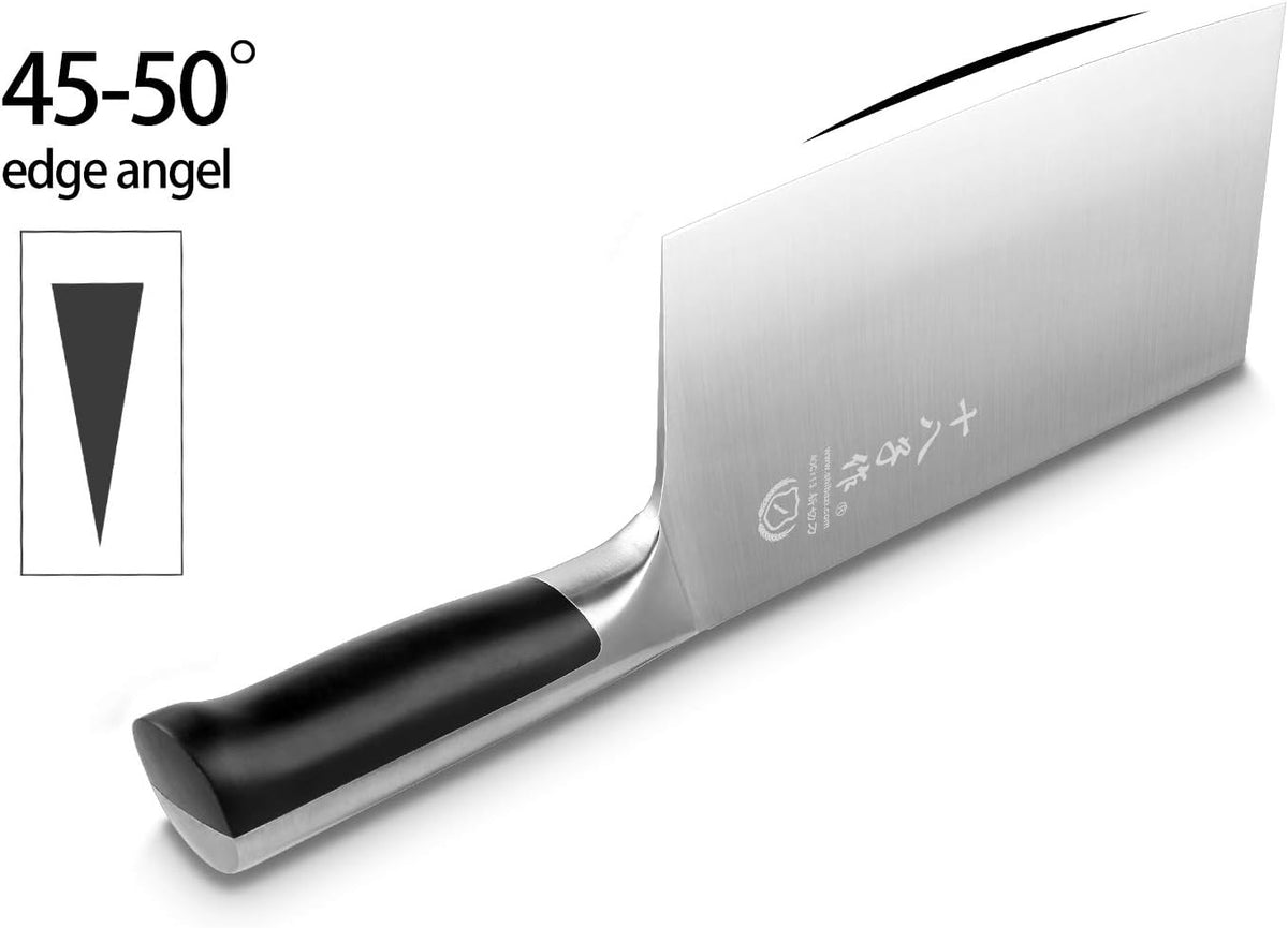 Meat Cleaver Knife, Heavy Duty Cleaver Bone Cleavers Professional Kitchen Vegetable Knife for Effortless Precision Slicing and Chopping