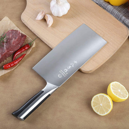 Meat Cleaver Knife, Heavy Duty Cleaver Bone Cleavers Professional Kitchen Vegetable Knife for Effortless Precision Slicing and Chopping