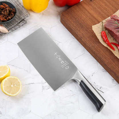 Meat Cleaver Knife, Heavy Duty Cleaver Bone Cleavers Professional Kitchen Vegetable Knife for Effortless Precision Slicing and Chopping