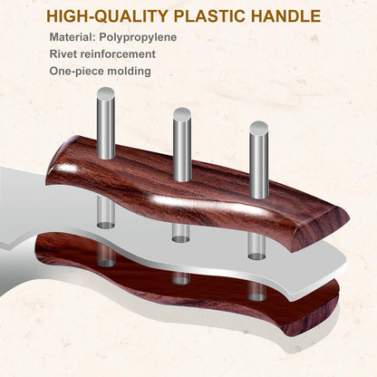 Meat Cleaver Knife, 7 Inch Butcher Knife, Heavy Duty Bone Chopper | Ultra Sharp High Carbon Steel Blade, Ergonomic Non-Slip Handle for Bone Cutting, Vegetable Chopping, Restaurant, Kitchen