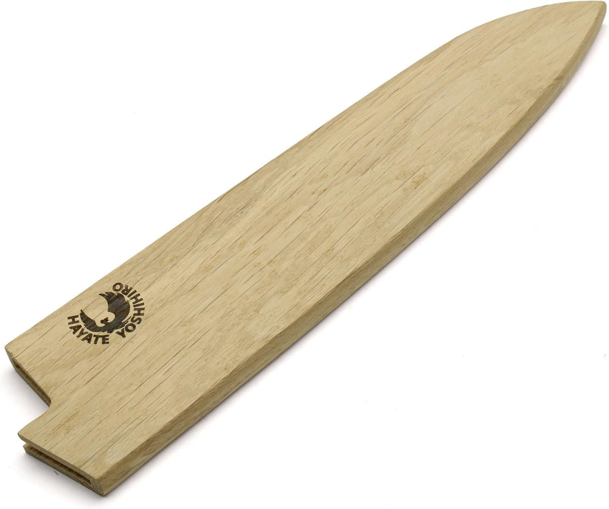 Yoshihiro Magnetic Oak Wood Saya Cover Blade Protector for Gyuto Knife 8.25 IN (210mm)