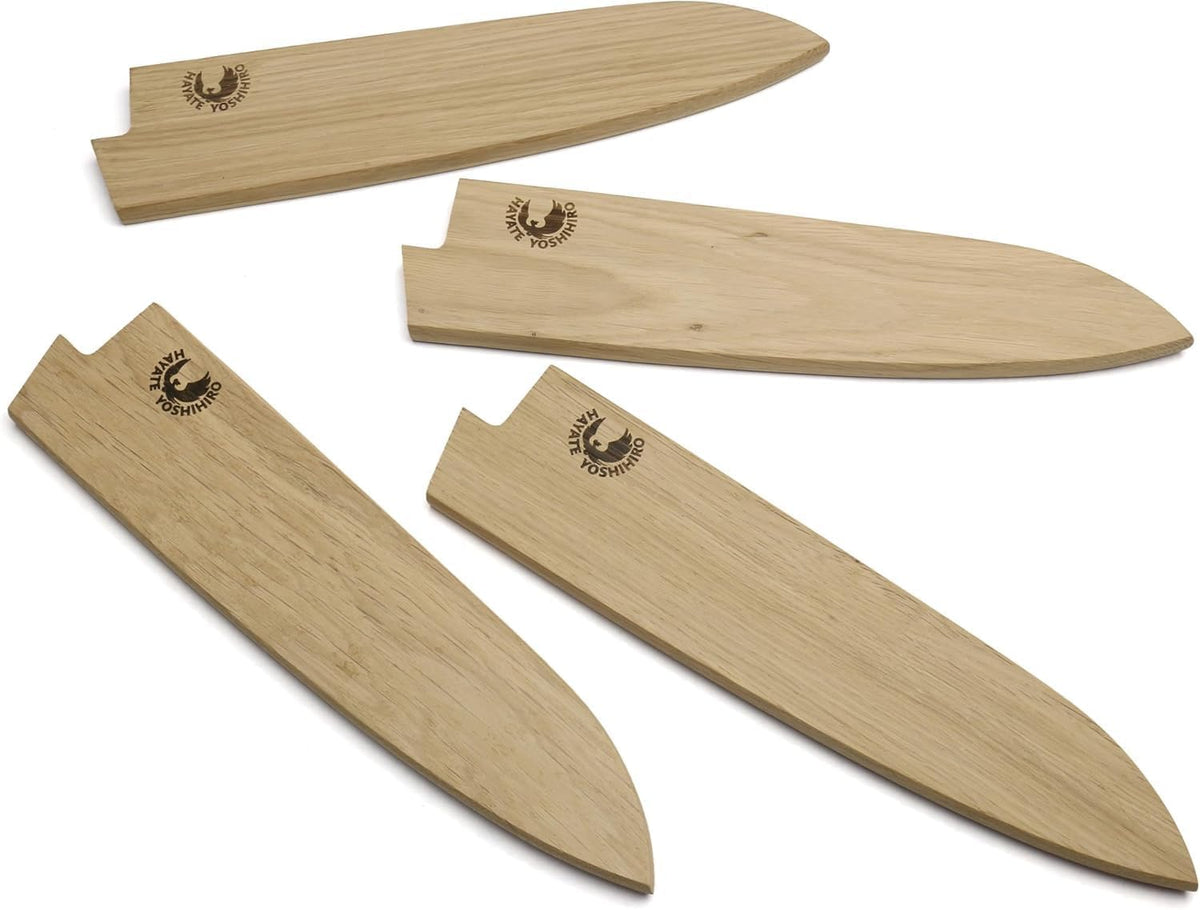 Yoshihiro Magnetic Oak Wood Saya Cover Blade Protector for Gyuto Knife 8.25 IN (210mm)