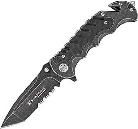 Benji 2.5in High Carbon S.S. Folding Keychain Knife with 1.75in Modified Tanto Blade and G10 Handle for Outdoor