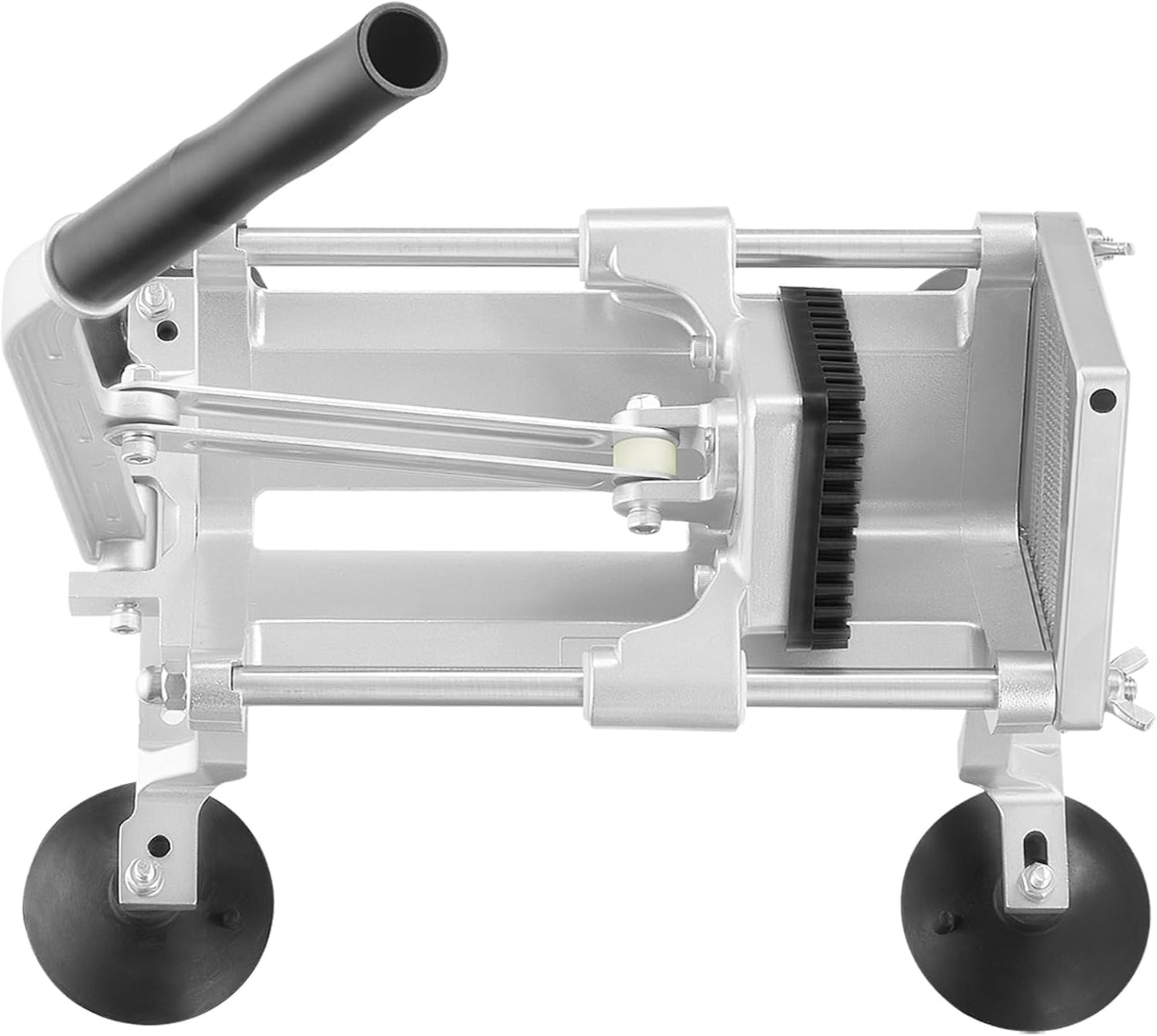 Commercial Vegetable Slicer, 1/4 and 1/2 inch Tomato Slicer, Stainless Steel and Aluminum Alloy Vegetable Cutter Slicer, Manual Tomato Slicer with Non-slip Feet, for Tomatoes, Onions, Potatoes