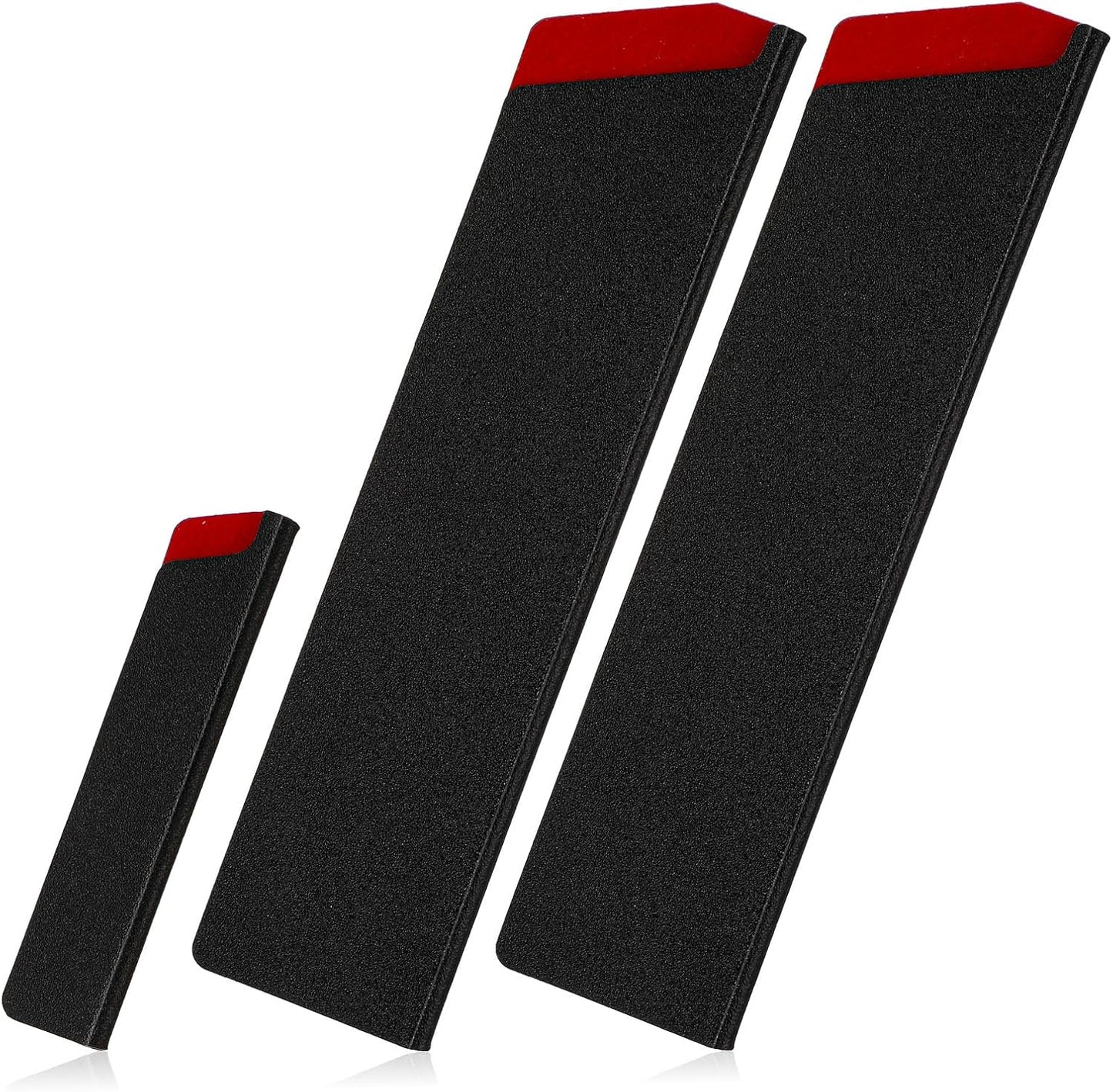 3Pcs Knife Edge Guards, Chef's Knife Sheath Cover Universal Blade Covers ABS Protective Blade Sheaths for Chef Paring Kitchen Knives