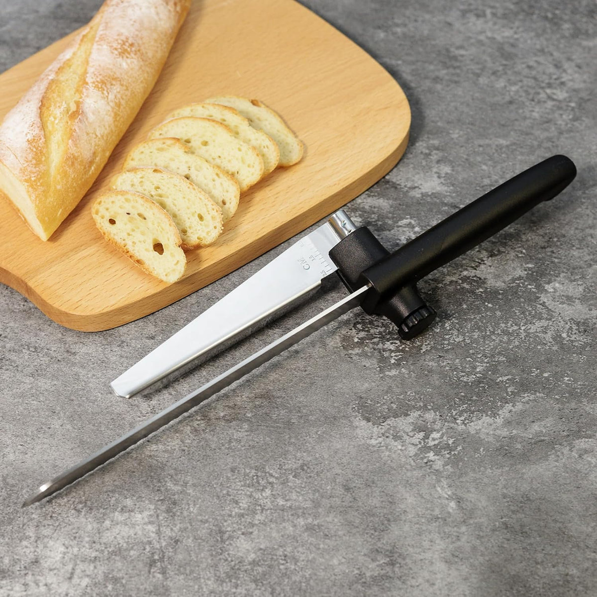 Bread Slicer for Homemade Bread, Cake Knife, Adjustable Slicing Guide | Sourdough Baking Supplies, Sour Dough tools, Lame, Scoring Tool, Serrated Knives, Accessories for Sourdough Rounds