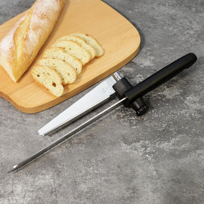 Bread Slicer for Homemade Bread, Cake Knife, Adjustable Slicing Guide | Sourdough Baking Supplies, Sour Dough tools, Lame, Scoring Tool, Serrated Knives, Accessories for Sourdough Rounds