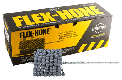 Brush Research GB31224 FLEX-HONE®, 3-1/2" (89mm) Diameter, 240 Grit, Silicon Carbide, For Mild Steel, Stainless Steel, Cast Iron and Softer Ferrous Materials