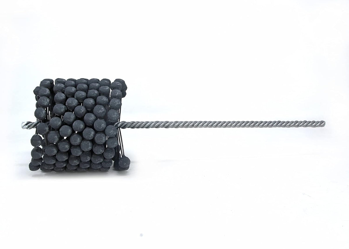 Brush Research GB31224 FLEX-HONE®, 3-1/2" (89mm) Diameter, 240 Grit, Silicon Carbide, For Mild Steel, Stainless Steel, Cast Iron and Softer Ferrous Materials