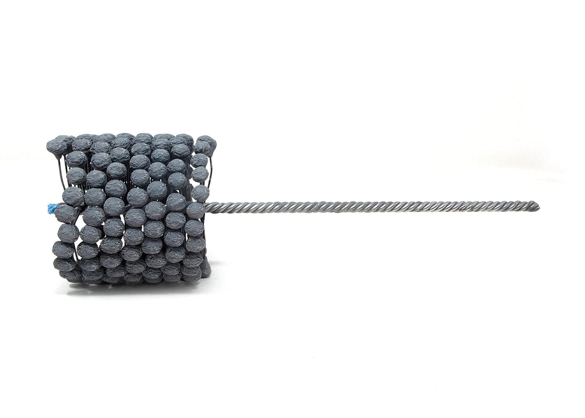 Brush Research GB31224 FLEX-HONE®, 3-1/2" (89mm) Diameter, 240 Grit, Silicon Carbide, For Mild Steel, Stainless Steel, Cast Iron and Softer Ferrous Materials