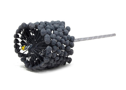 Brush Research GB31224 FLEX-HONE®, 3-1/2" (89mm) Diameter, 240 Grit, Silicon Carbide, For Mild Steel, Stainless Steel, Cast Iron and Softer Ferrous Materials