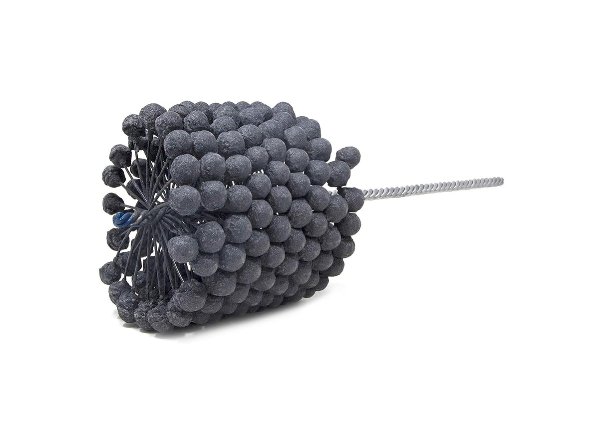 Brush Research GB31224 FLEX-HONE®, 3-1/2" (89mm) Diameter, 240 Grit, Silicon Carbide, For Mild Steel, Stainless Steel, Cast Iron and Softer Ferrous Materials
