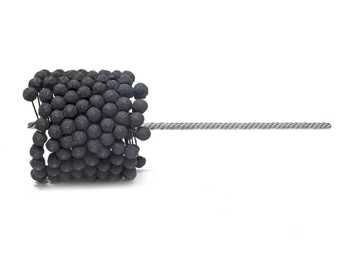 Brush Research GB31224 FLEX-HONE®, 3-1/2" (89mm) Diameter, 240 Grit, Silicon Carbide, For Mild Steel, Stainless Steel, Cast Iron and Softer Ferrous Materials