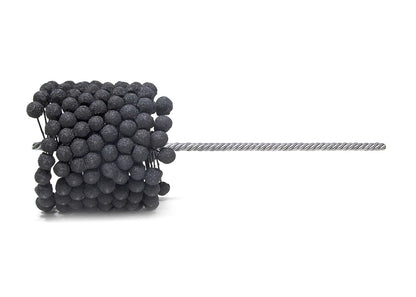 Brush Research GB31224 FLEX-HONE®, 3-1/2" (89mm) Diameter, 240 Grit, Silicon Carbide, For Mild Steel, Stainless Steel, Cast Iron and Softer Ferrous Materials