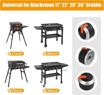 Magnetic Tool Holder Strip for Blackstone Griddle, Utensil Holder Accessories for Kitchen, 2 Pack Outdoor BBQ Multipurpose Magnetic Knife Storage Rack, Magnet Grill Tool Holder (12.64" x 1.8")