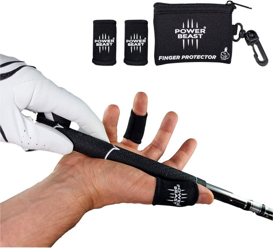 Thumb and Finger Sleeves Protector, Thumb Covers, for Golf, Prevent Calluses, Blisters, and Tears, Nubs for Protect Fingers for Golf | Pair + Bag.