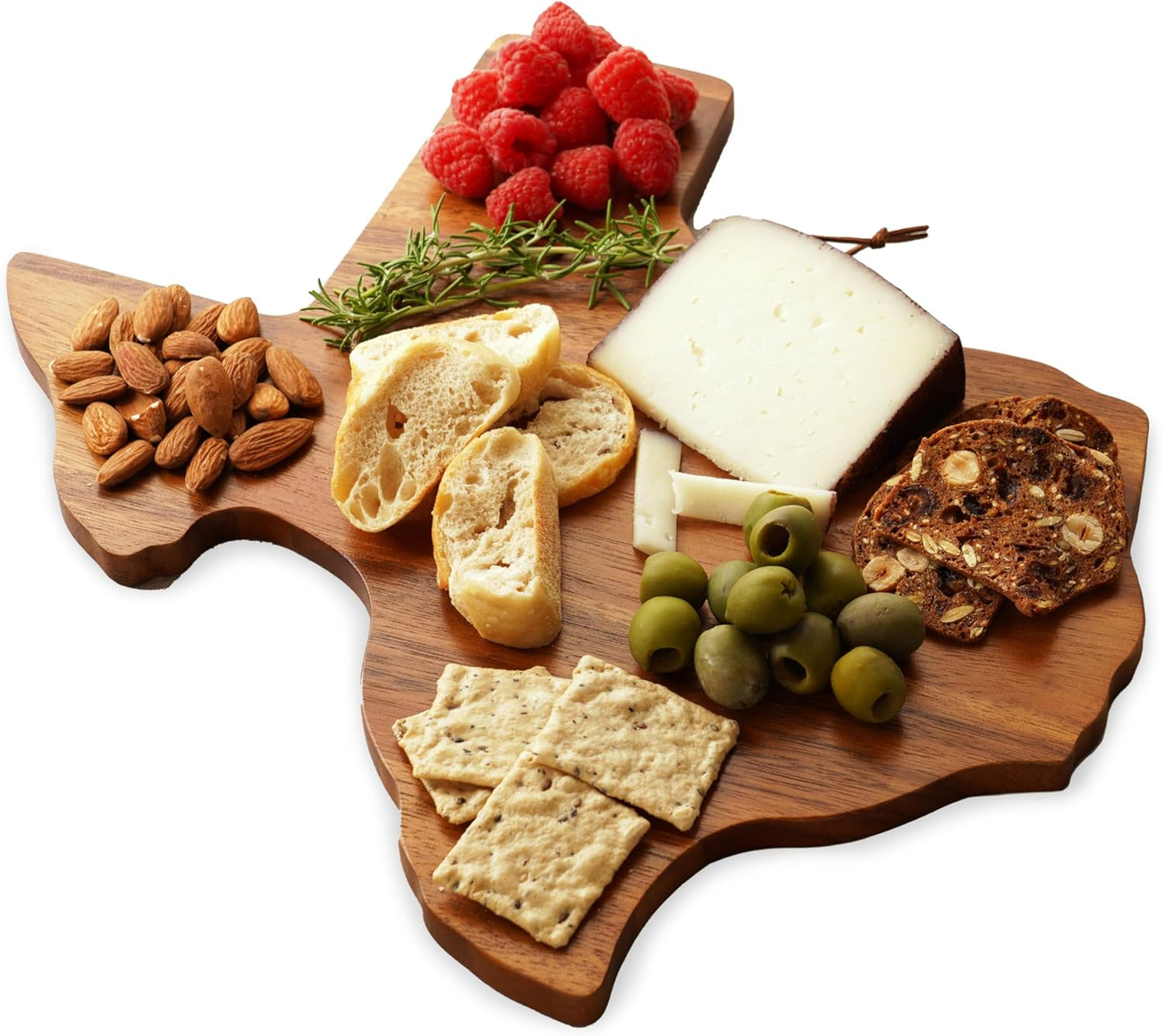 Acacia Cheese Board and Knife Set, Footed Cheese Snack Tray and Cheese Knives Set Cooking Accessories, 16inch Diameter