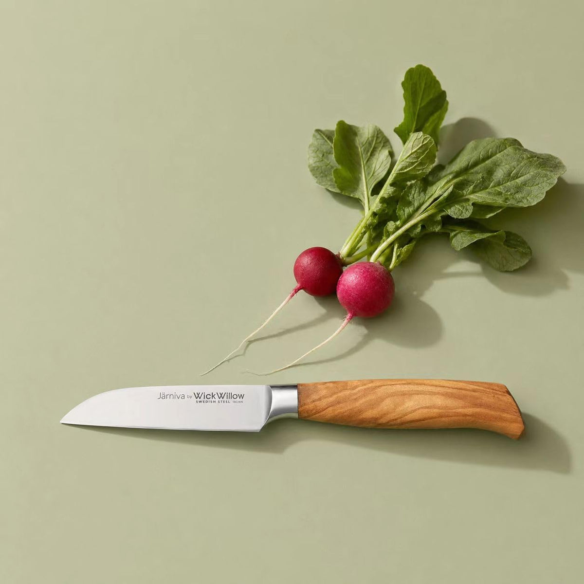 8” Chef Knife – Swedish Steel, Professional, Olive Wood