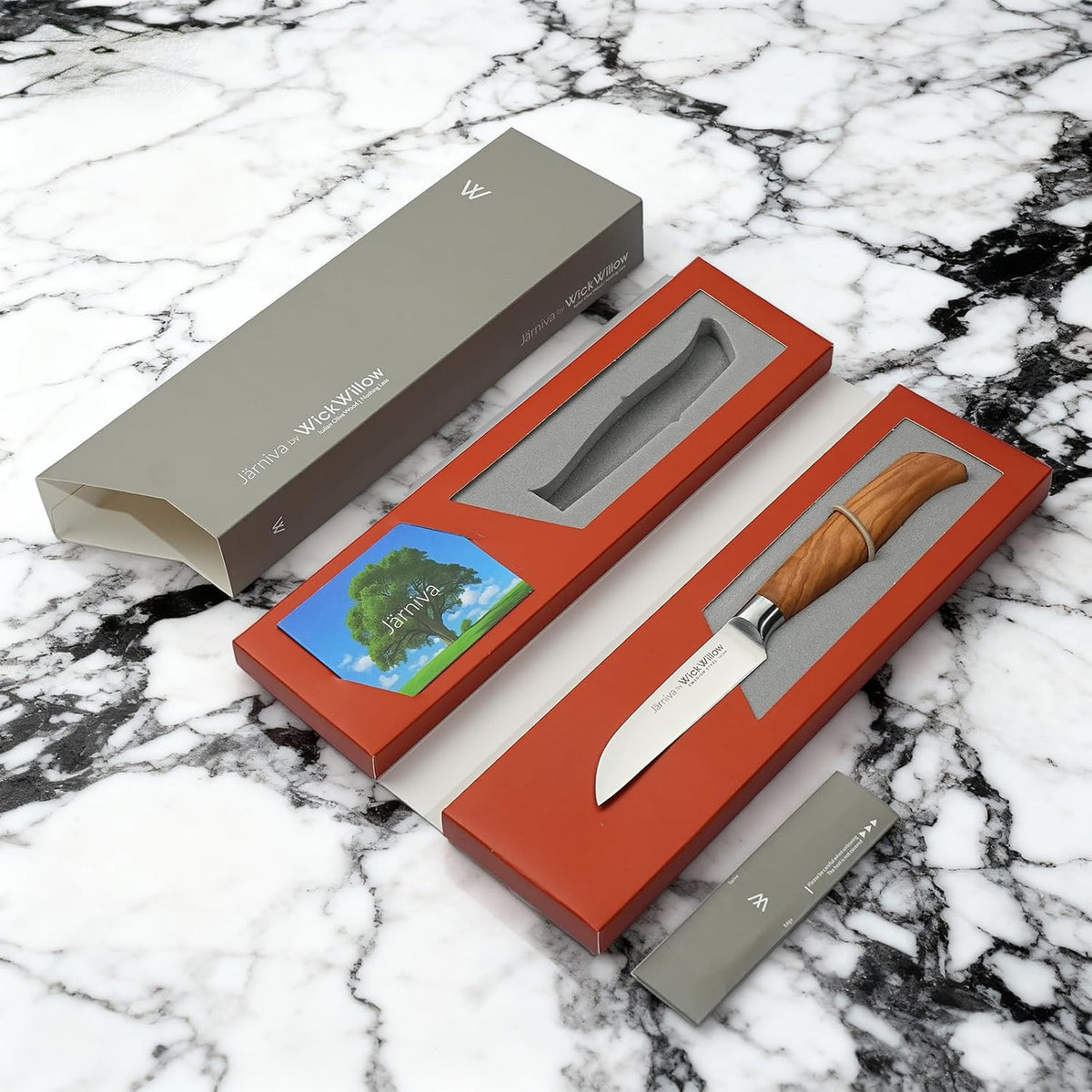 8” Chef Knife – Swedish Steel, Professional, Olive Wood