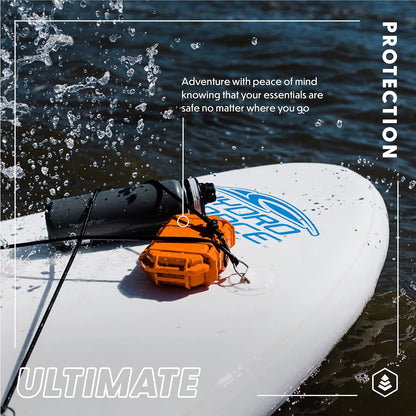 Evergreen 56 Waterproof Dry Box Protective Case with Pick & Pluck Foam - Travel Safe/Mil Spec/USA Made - for Cameras, Phones, Camping, Fishing, Hiking, Water Sports, Knives, Survival (Clear)