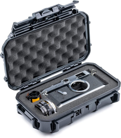 Evergreen 56 Waterproof Dry Box Protective Case with Pick & Pluck Foam - Travel Safe/Mil Spec/USA Made - for Cameras, Phones, Camping, Fishing, Hiking, Water Sports, Knives, Survival (Clear)
