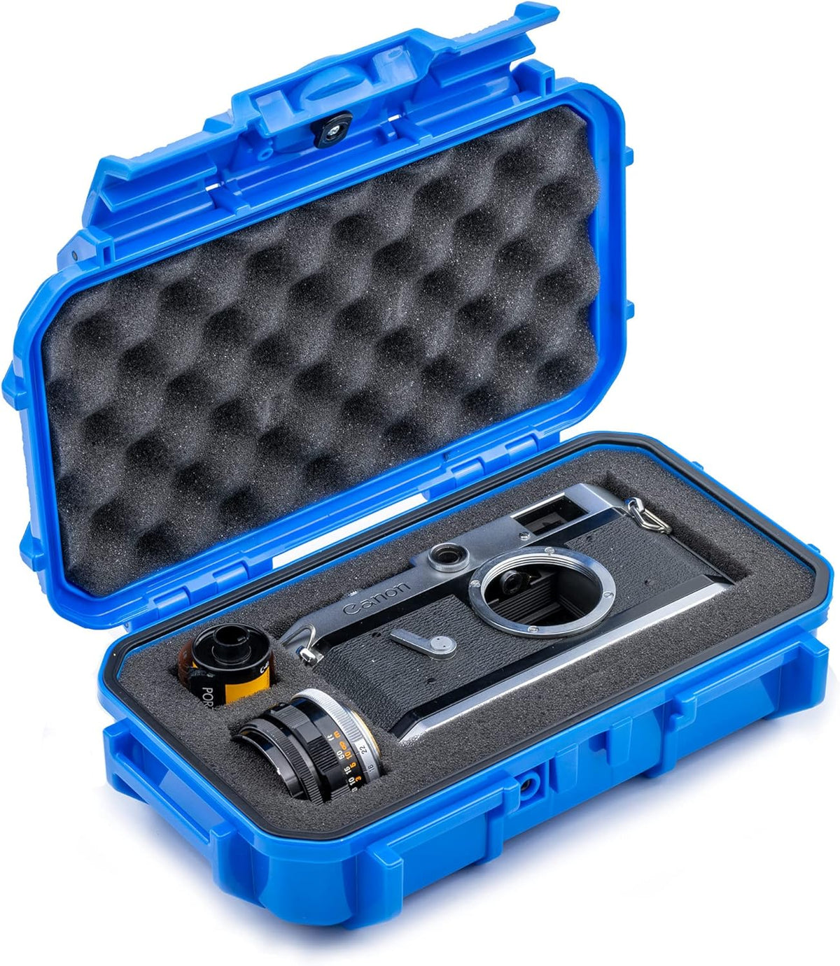 Evergreen 56 Waterproof Dry Box Protective Case with Pick & Pluck Foam - Travel Safe/Mil Spec/USA Made - for Cameras, Phones, Camping, Fishing, Hiking, Water Sports, Knives, Survival (Clear)