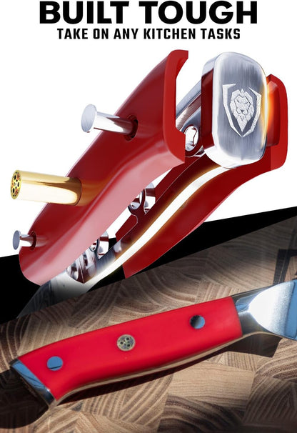 6" Boning Knife - Crimson Red Handle