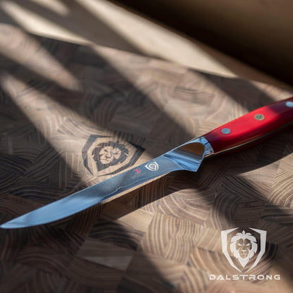 6" Boning Knife - Crimson Red Handle