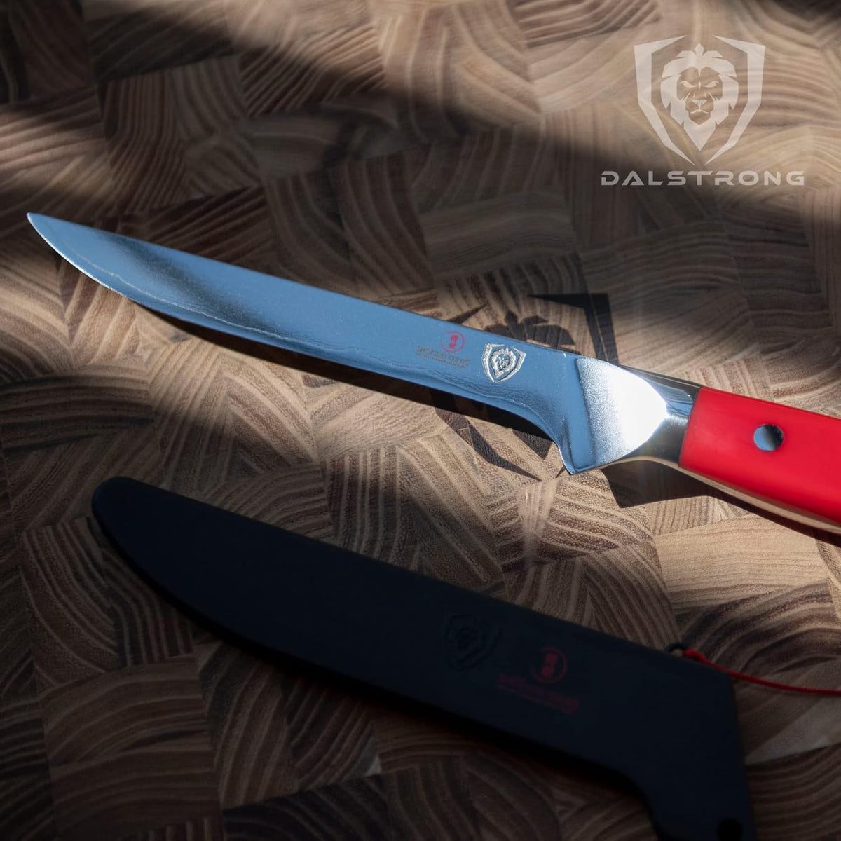 6" Boning Knife - Crimson Red Handle