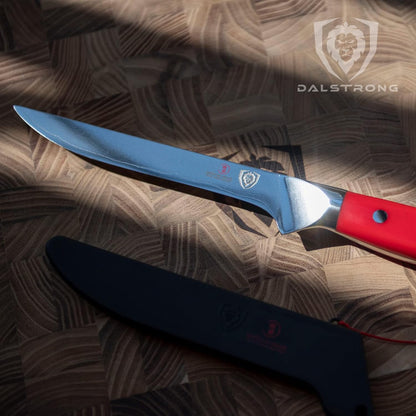 6" Boning Knife - Crimson Red Handle
