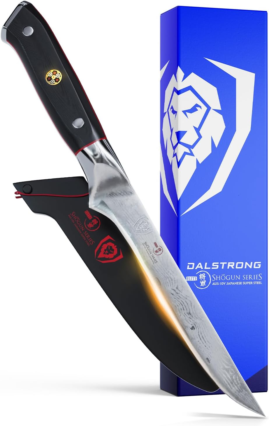 6" Boning Knife - Crimson Red Handle
