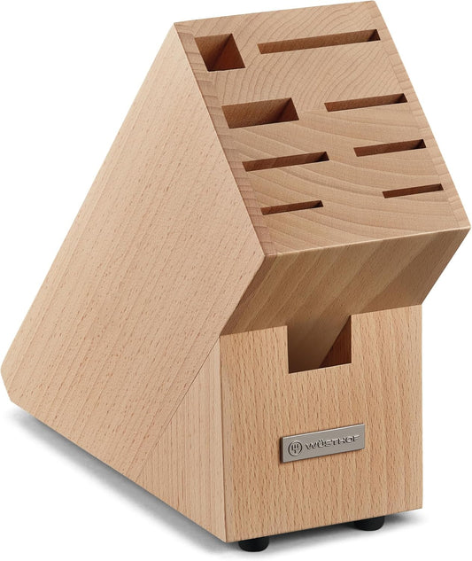 WÜSTHOF 9-Slot European Knife Block, Beech