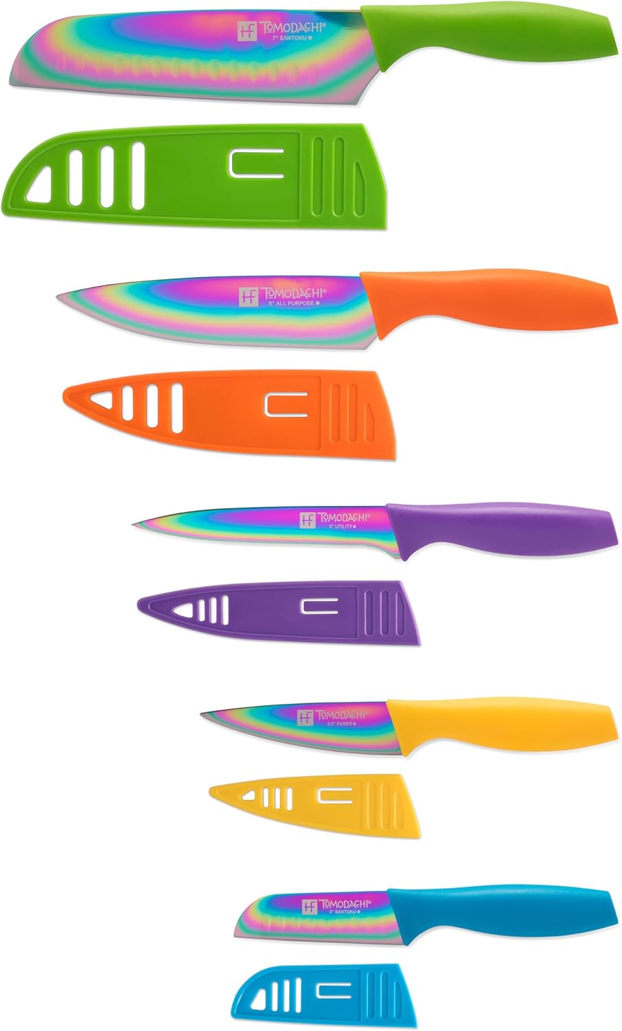 Kitchen Essentials Kitchen Tools & Cutlery Collection, Kitchen Accessories & Cutlery, Printed Paring Knife Set, 3-Piece