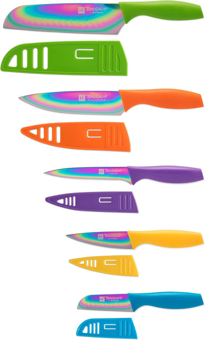 Kitchen Essentials Kitchen Tools & Cutlery Collection, Kitchen Accessories & Cutlery, Printed Paring Knife Set, 3-Piece