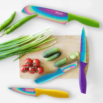 Kitchen Essentials Kitchen Tools & Cutlery Collection, Kitchen Accessories & Cutlery, Printed Paring Knife Set, 3-Piece