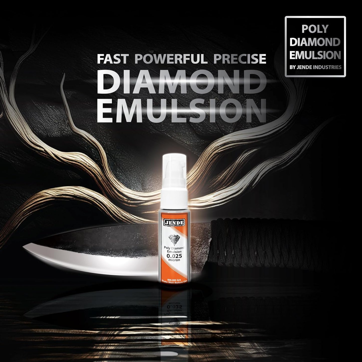 0.025 Micron Poly Diamond Stropping Emulsion 25ml | Knife Stropping compound