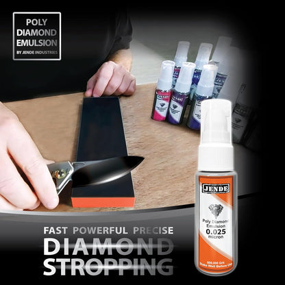 0.025 Micron Poly Diamond Stropping Emulsion 25ml | Knife Stropping compound