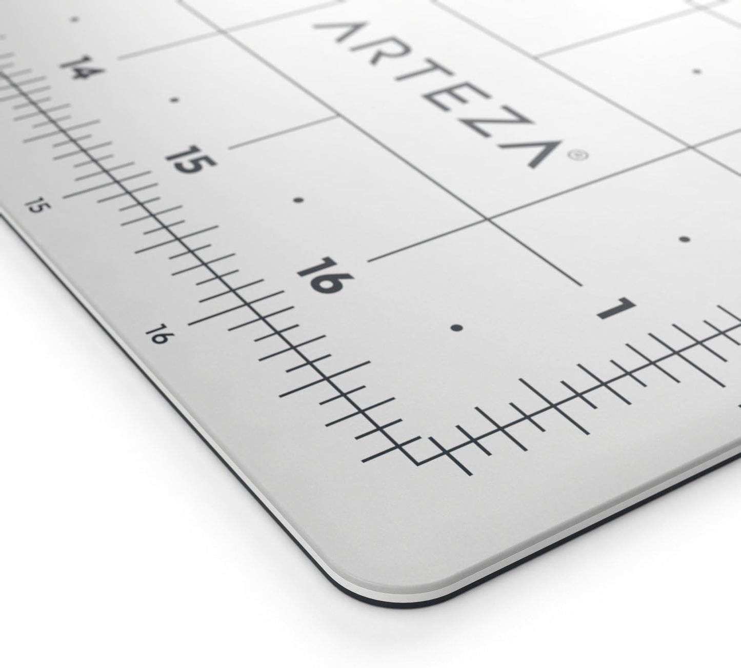 Self Healing Rotary Cutting Mat, 12"x18" with Grid & Non Slip Surface for Fabric, Paper, Vinyl, Plastic, Eco Friendly, Durable & Flexible, Great for Crafts, Quilting, Sewing, Scrapbooking