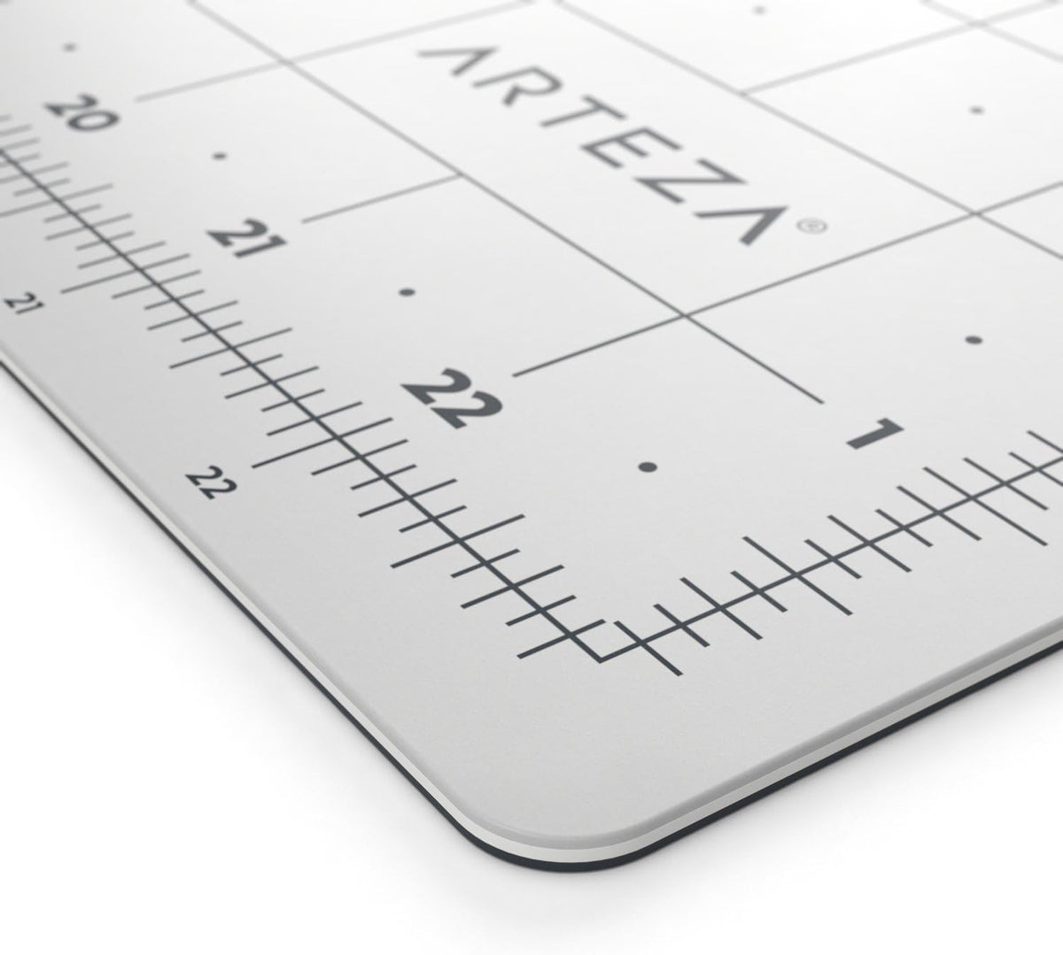 Self Healing Rotary Cutting Mat, 12"x18" with Grid & Non Slip Surface for Fabric, Paper, Vinyl, Plastic, Eco Friendly, Durable & Flexible, Great for Crafts, Quilting, Sewing, Scrapbooking