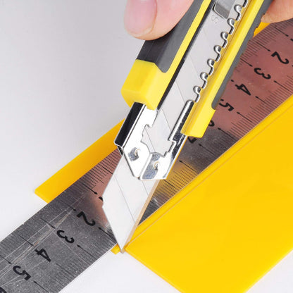 Utility Knife, Box Cutter Retractable, Blades Inside, 3-Pack