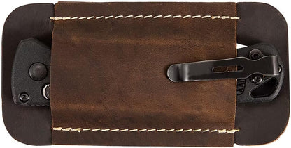Knife Sheath,Leather Knife Sheath for Belt,Horizontal Carry Pocket Knife Holder,EDC Belt Organizer,Handmade Compact Draw Knife Holster,EDC Pocket Organizer,Sheath for Folding Knife,Gifts for Men